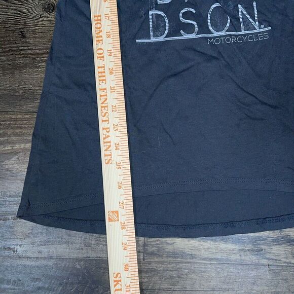 HARLEY-DAVIDSON Notch Neck Grey Tshirt 96203-16VM NWT Size S - Picture 5 of 7